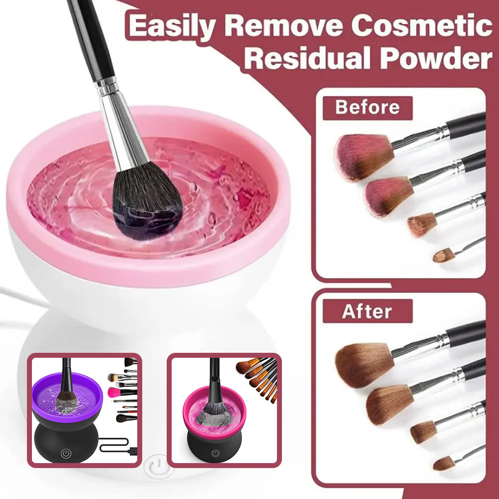 Portable Automatic USB Cosmetic Brush Cleaner - Everyday-Sales.com