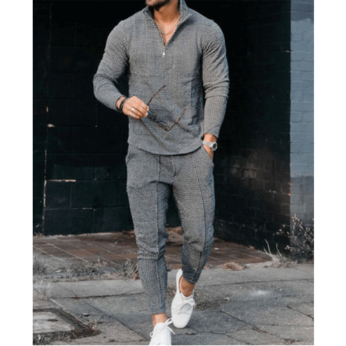 European and American Men's Sports Suit - Everyday-Sales.com