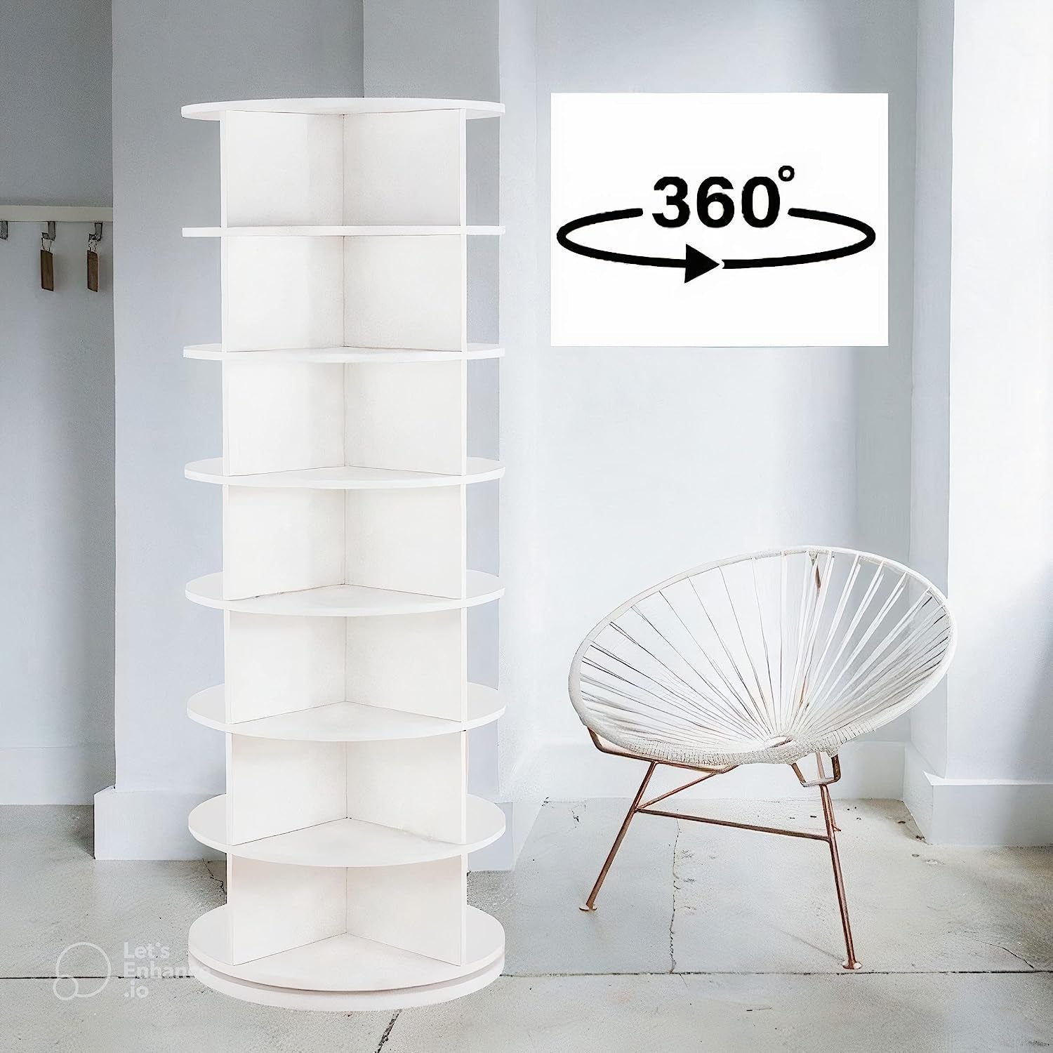 360° Rotating Shoe Rack - Everyday-Sales.com