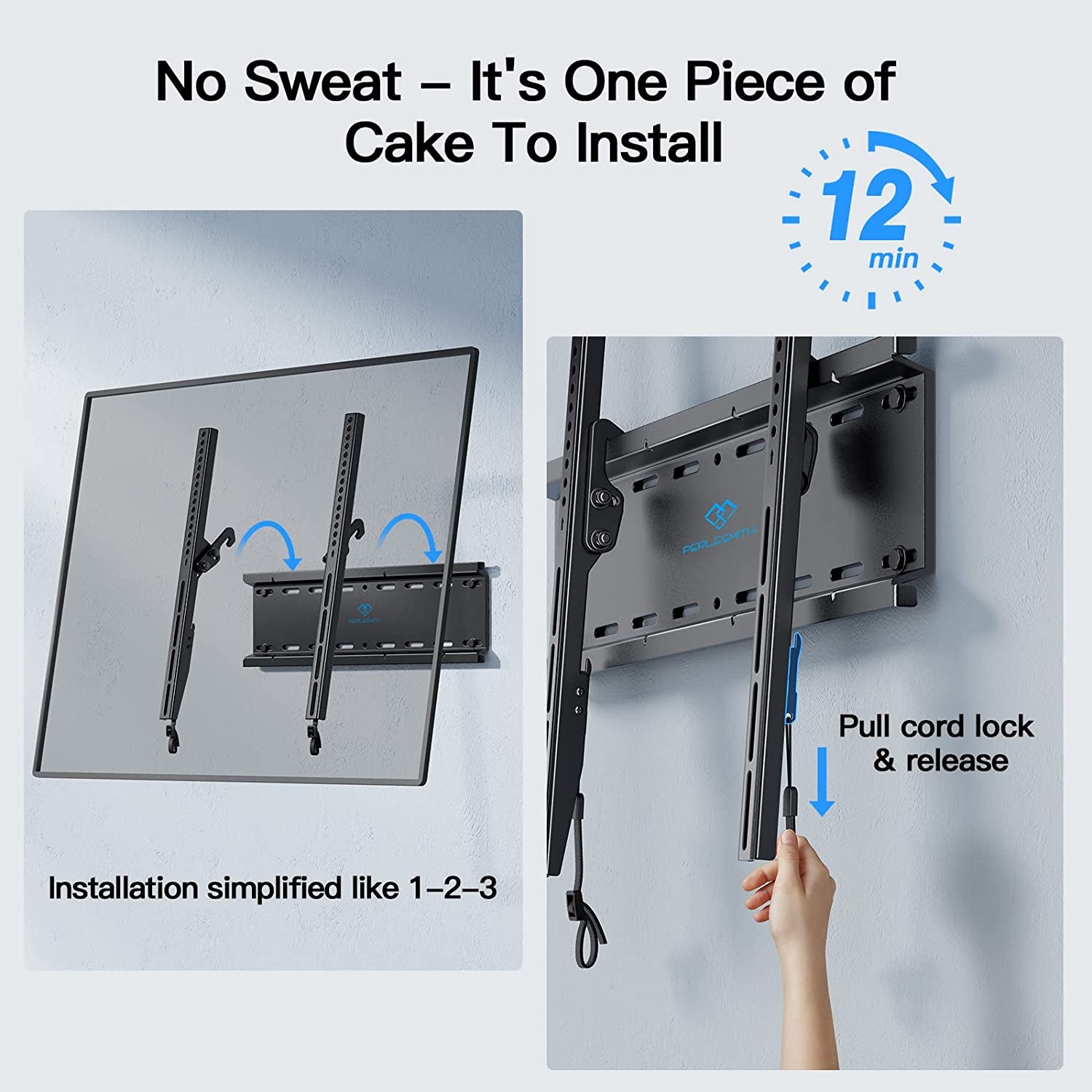 Tilting TV Wall Mount Bracket for Most 23-60 Inch - Everyday-Sales.com