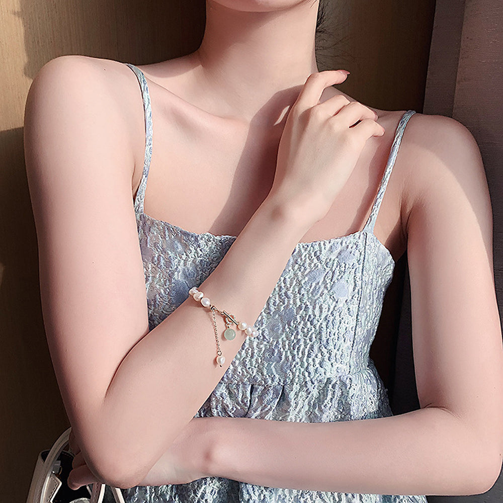 Women Irregular Freshwater Pearl Adjustable Bracelet - Everyday-Sales.com