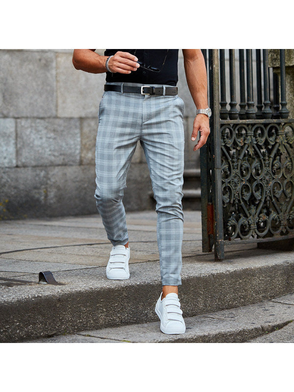 Men's Plaid Print Pants - Everyday-Sales.com