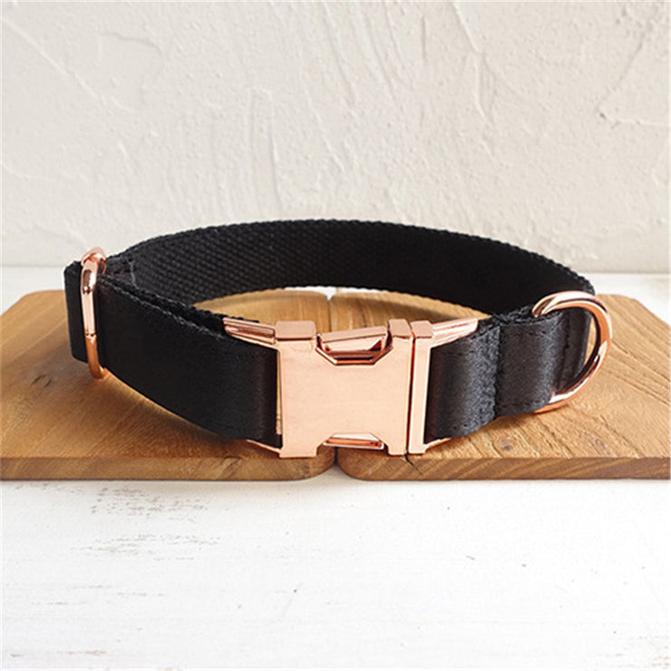Black Dog Collar Personalized Pet Supplies