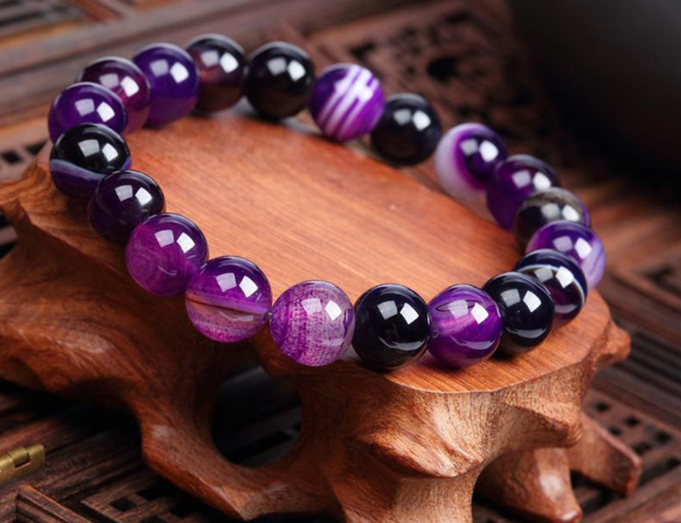 Handmade Black Lava Seven Chakra Healing Bracelet - Everyday-Sales.com