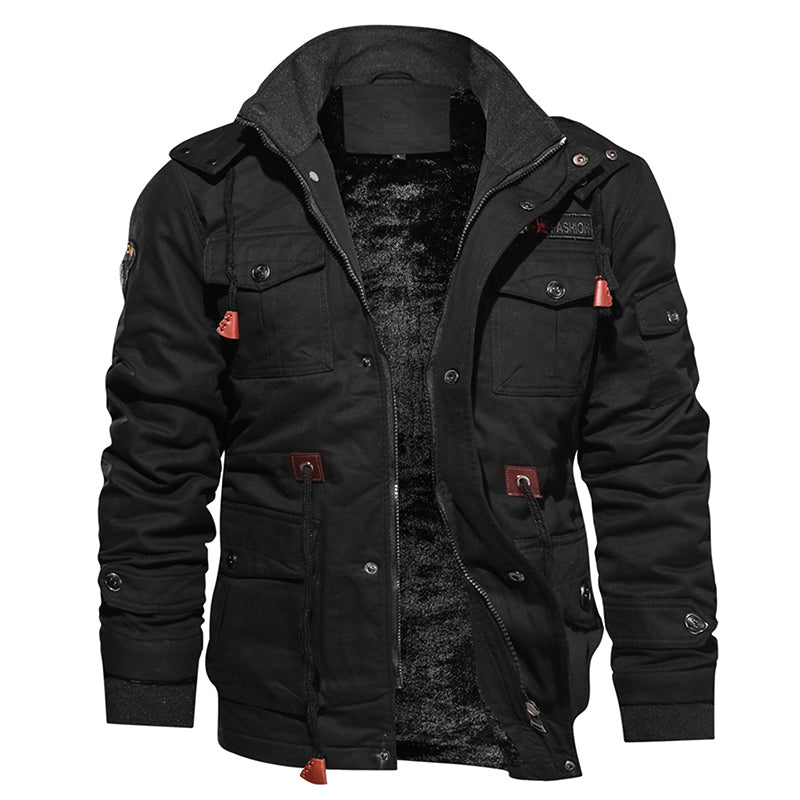 Men's Hooded Fleece Jacket - Everyday-Sales.com