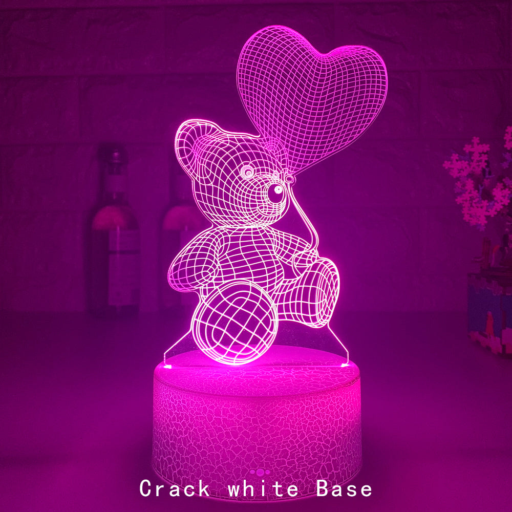 3D Valentine's Day Night Light - Everyday-Sales.com