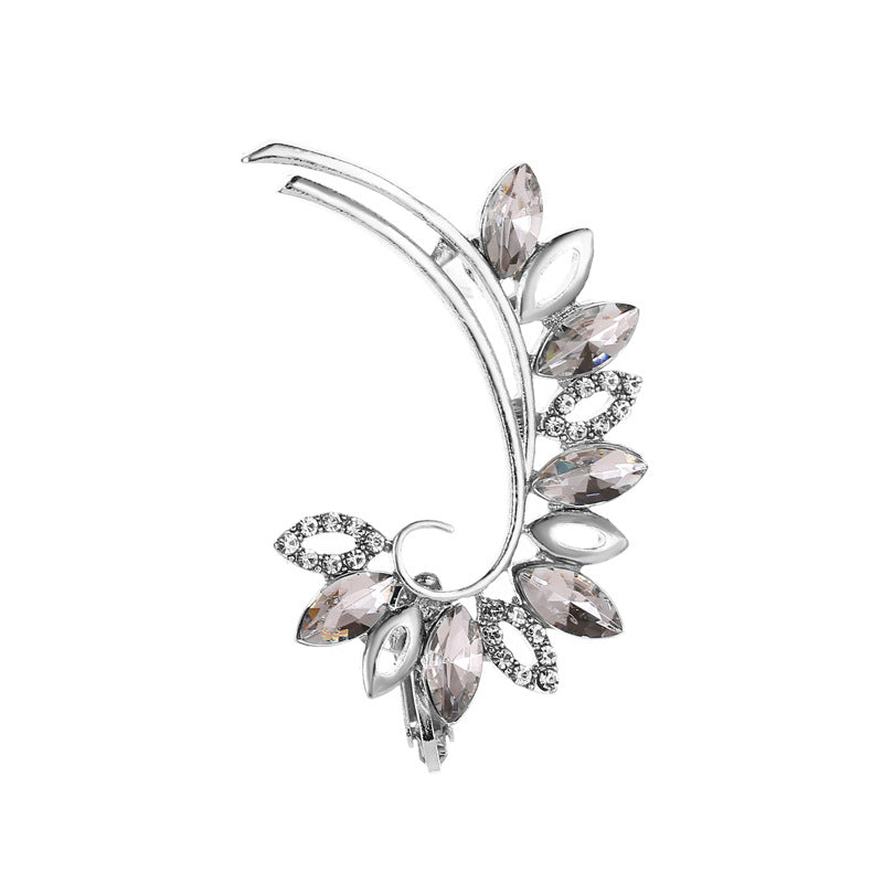 Crystal Butterfly Flower Ear Clip - Everyday-Sales.com