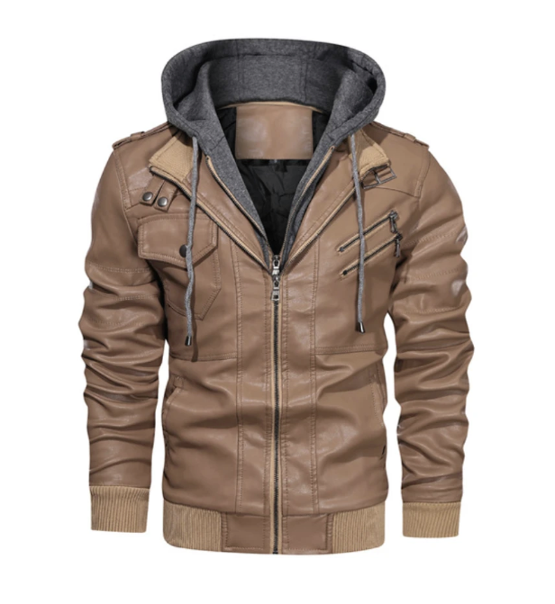 Winter Fashion Motorcycle Leather Jacket