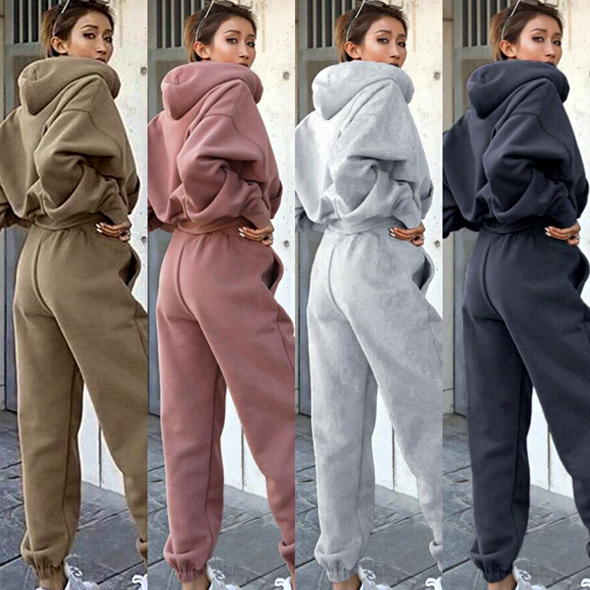 Women's Casual Hoodie Sports Suit - Everyday-Sales.com