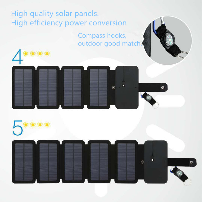 Portable Folding Solar Panel Charger