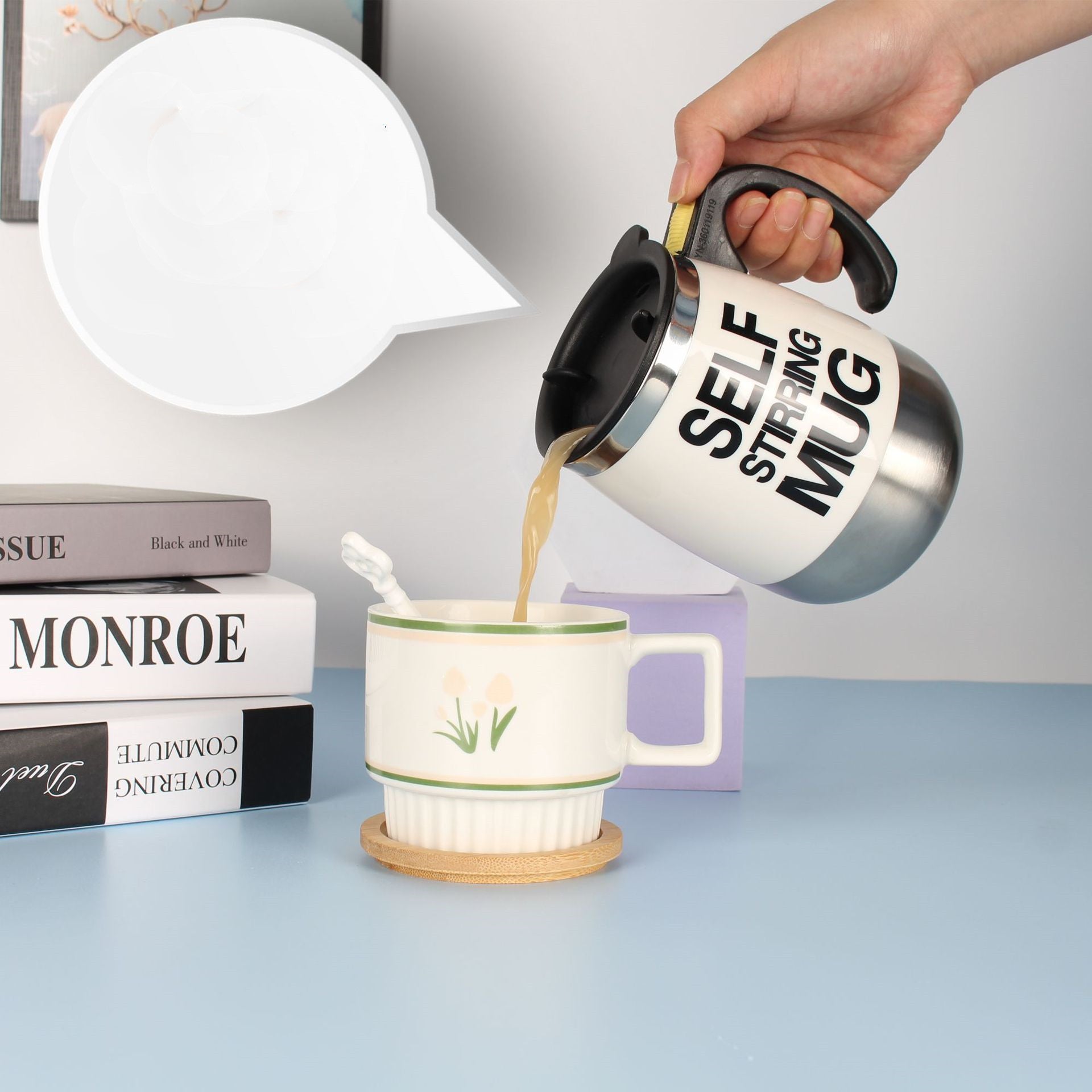 Automatic Self Stirring Coffee Mug - Everyday-Sales.com