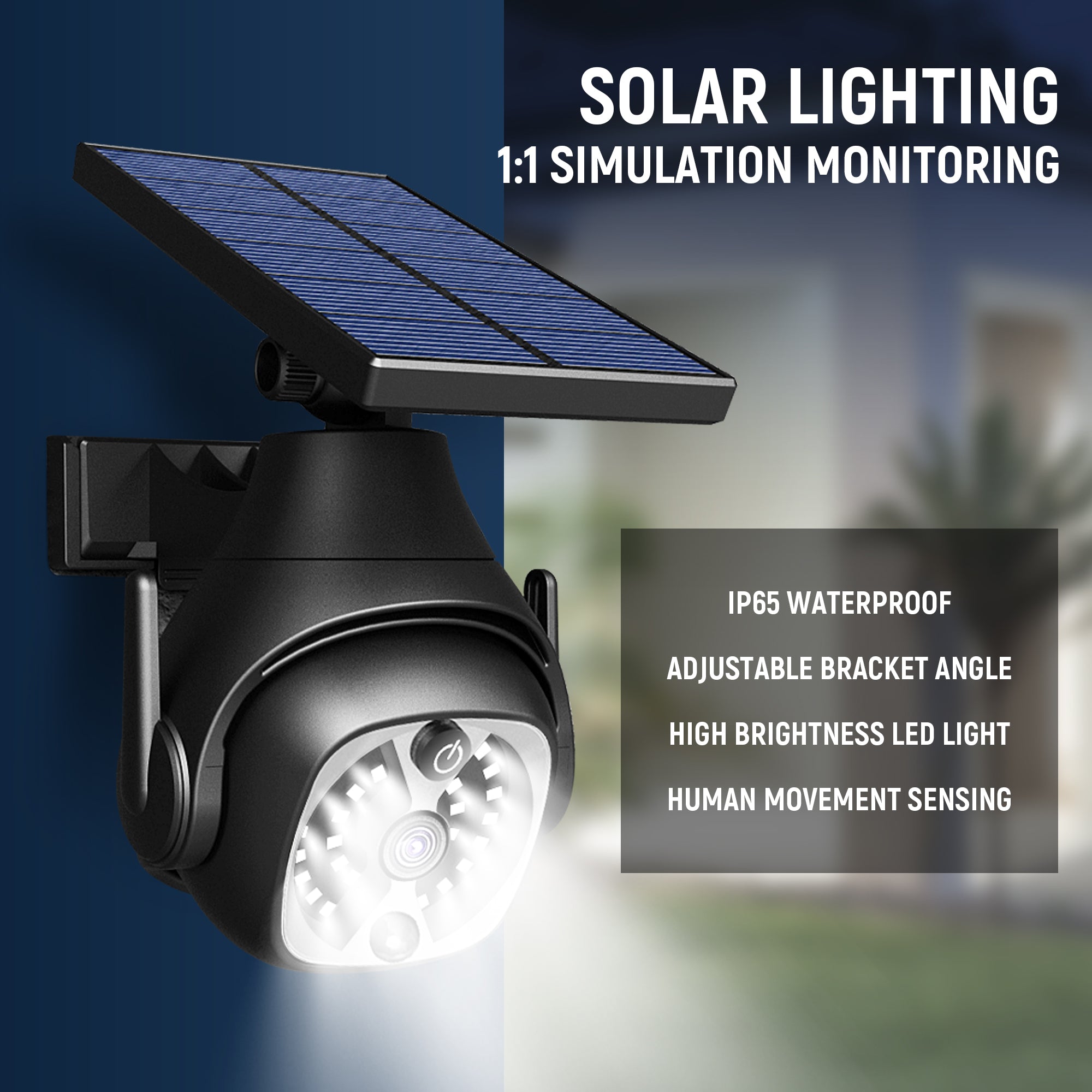 Solar Powered Outdoor Courtyard Lights - Everyday-Sales.com