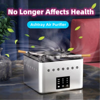 Mini Ashtray Air Purifier Multi Function Home Desktop Negative Ion Purifier Fresh Air From Remove Odor Smoking Accessories