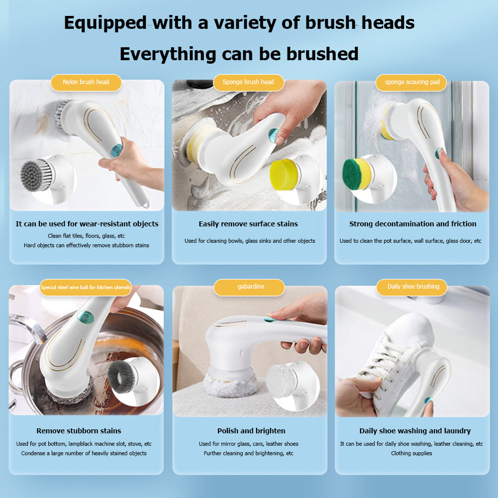 Multifunctional Electric Dishwashing Brush - Everyday-Sales.com