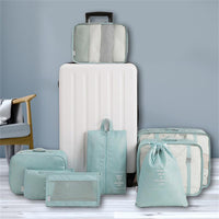 8-piece Travel Set Luggage Divider