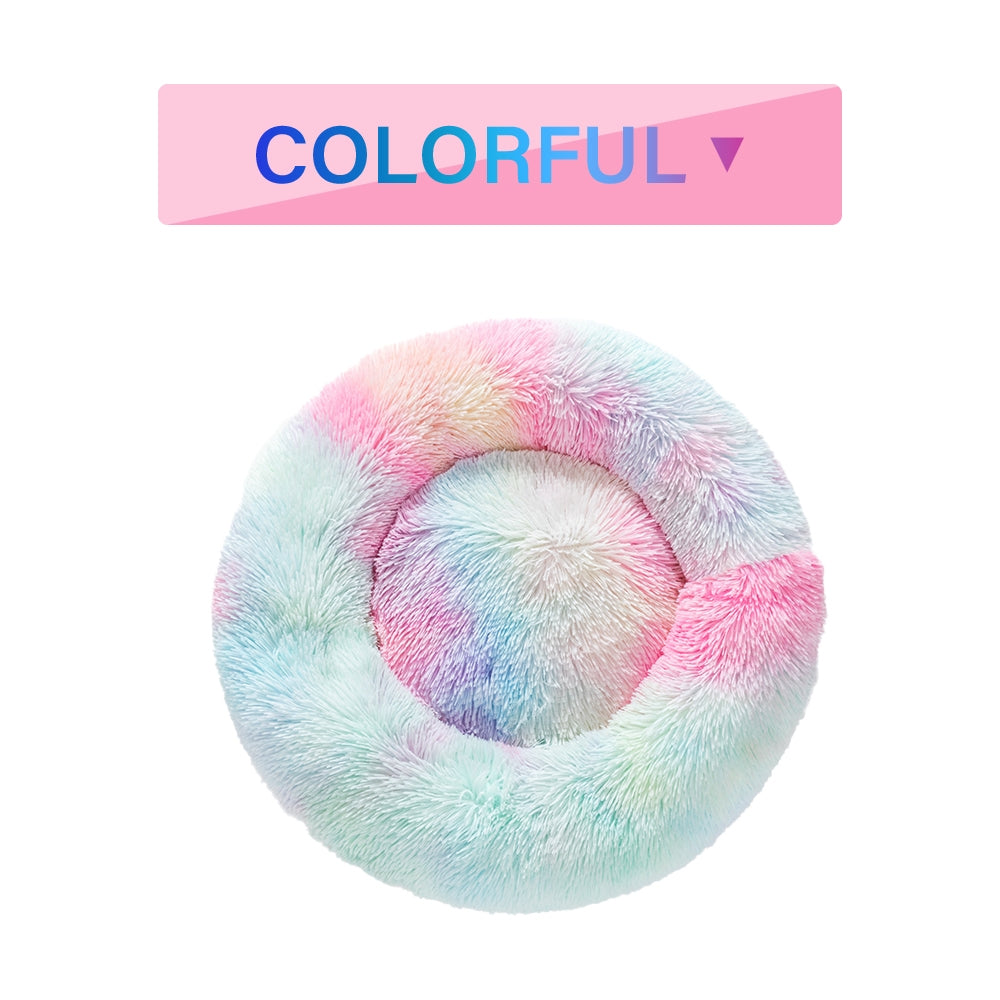 Fluffy Donut Dog Bed - Everyday-Sales.com