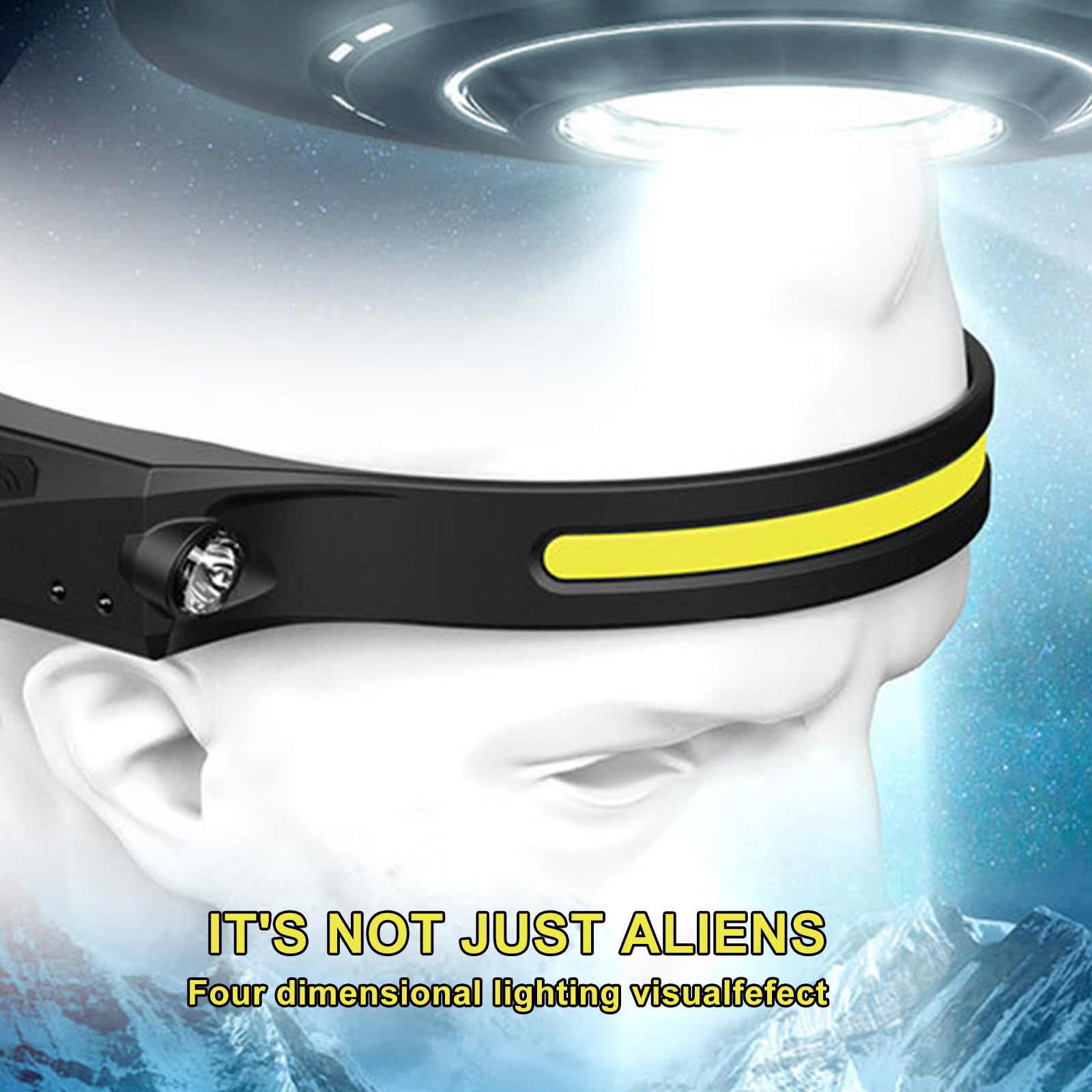 LED Headlamp Flashlight