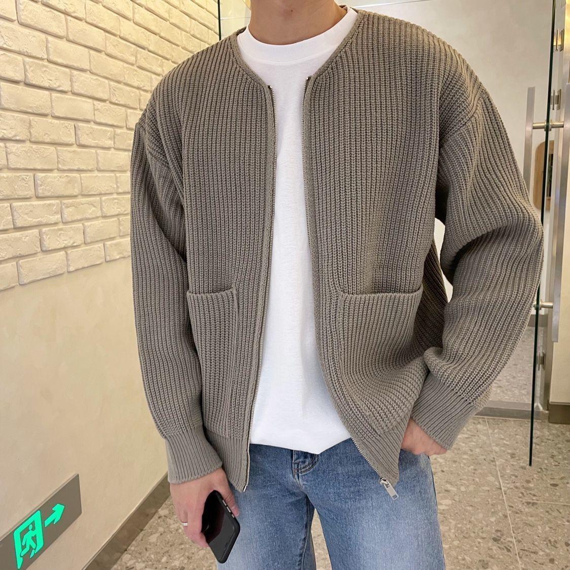 Men's Trendy Knitted Cardigan - Everyday-Sales.com