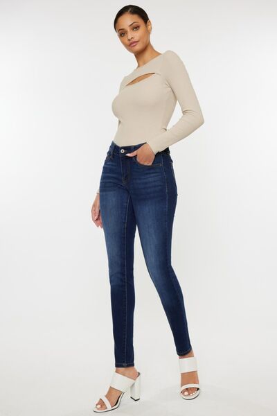 Kancan Mid Rise Gradient Skinny Jeans - Everyday-Sales.com