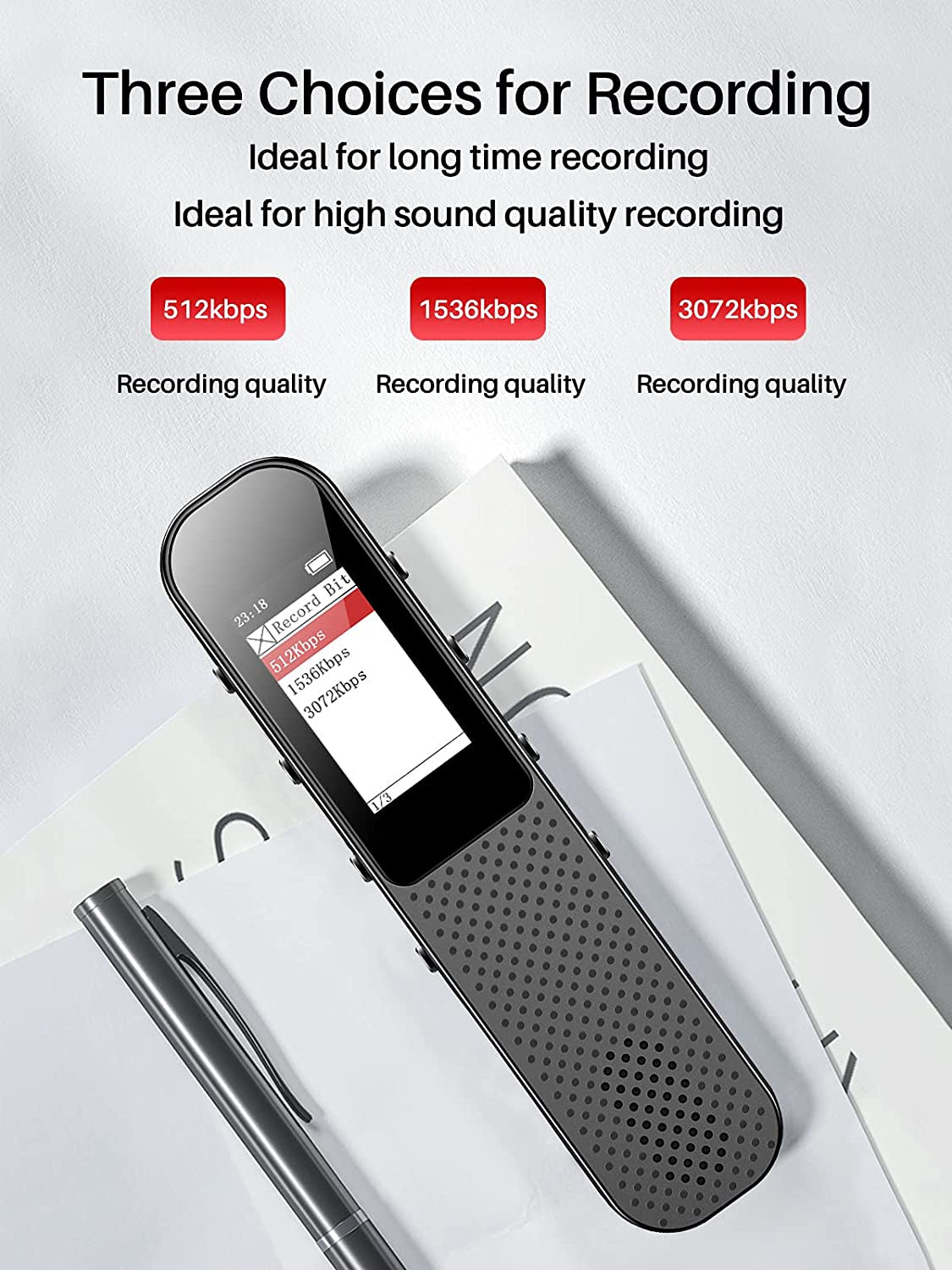 32GB Digital Voice Activated Recorder - Everyday-Sales.com