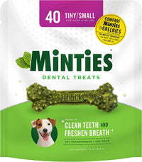 Minties Vetiq Dog Dental Bone Treats
