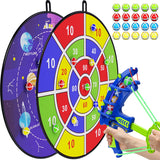 29" Large Dart Board for Kids, Kids Dart Board with Sticky Balls, Boys Toys, Indoor/Sport Outdoor Fun Party Play Game Toys, Birthday Gifts for 3 4 5 6 7 8 9 10 11 12 Year Old Boys Girls