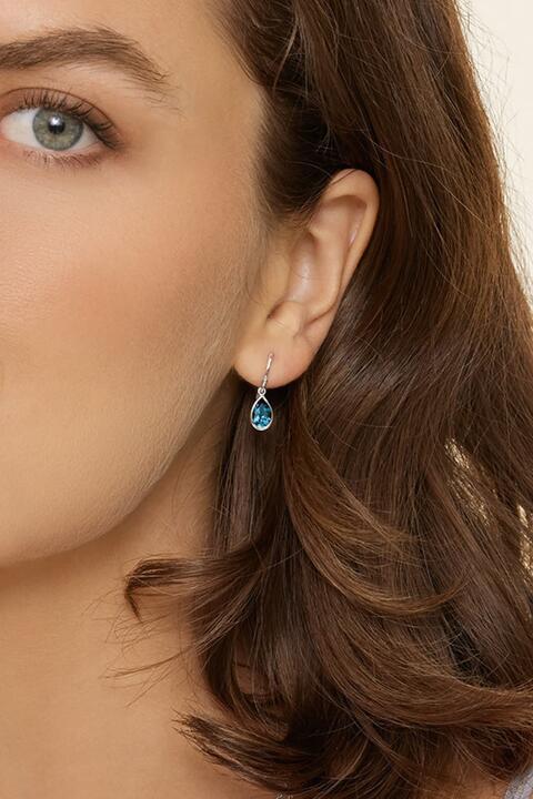 925 Sterling Silver Teardrop Earrings - Everyday-Sales.com