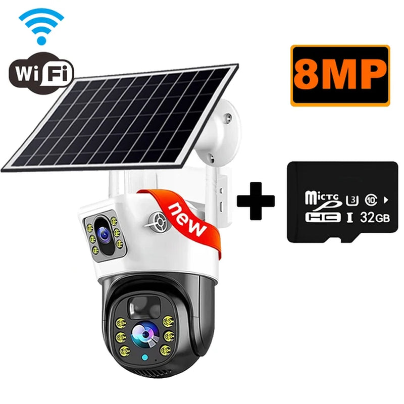 4G SIM Card Home Security Solar Camera - Everyday-Sales.com
