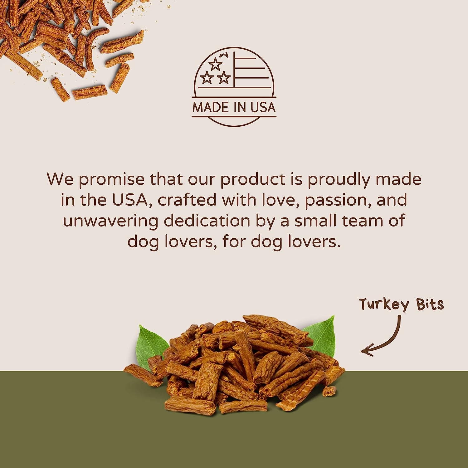 Turkey Bits: Pure Turkey Dog Treats - Vet Approved - Everyday-Sales.com
