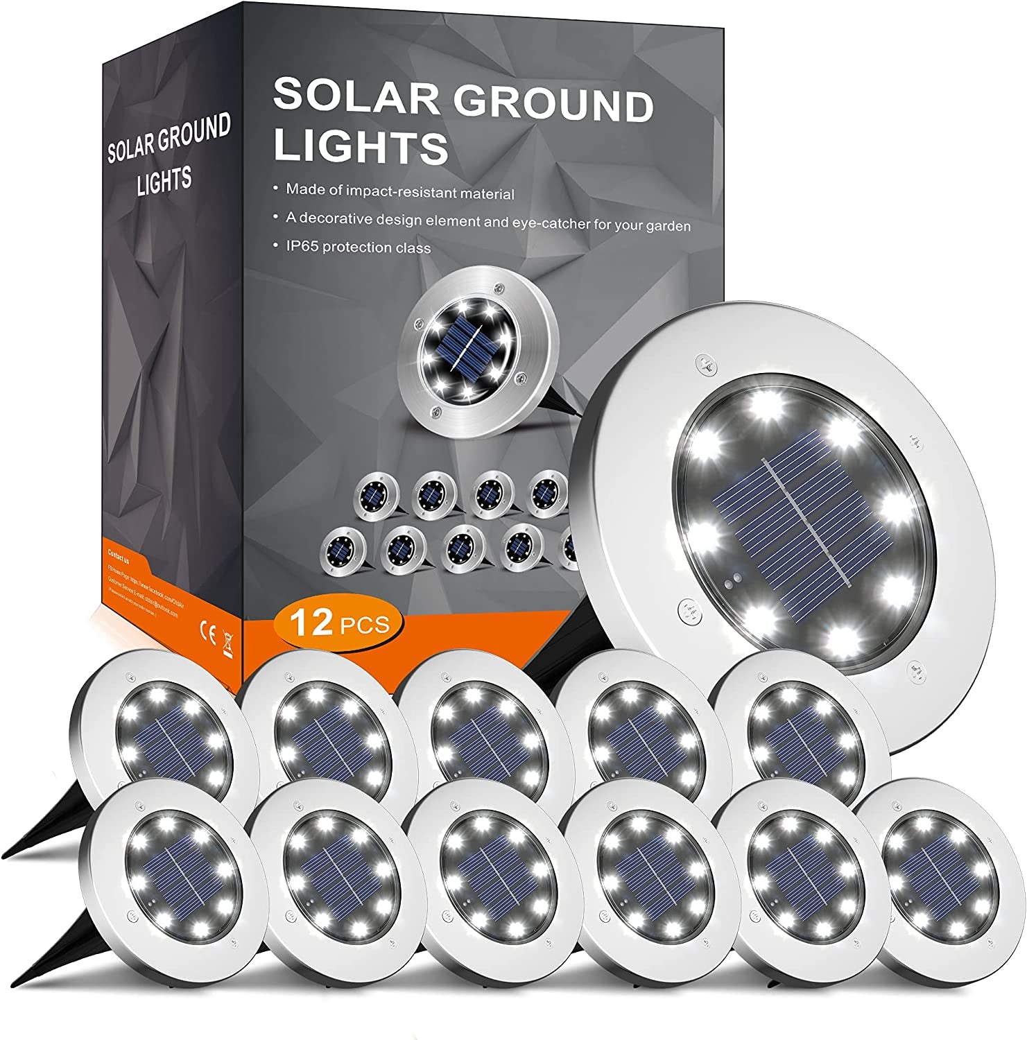 Solar Ground Lights - Everyday-Sales.com
