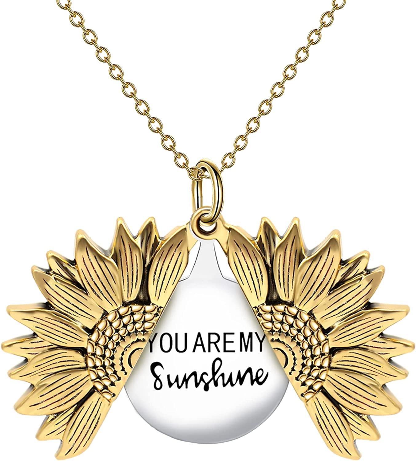 You Are My Sunshine Engraved Necklace - Everyday-Sales.com