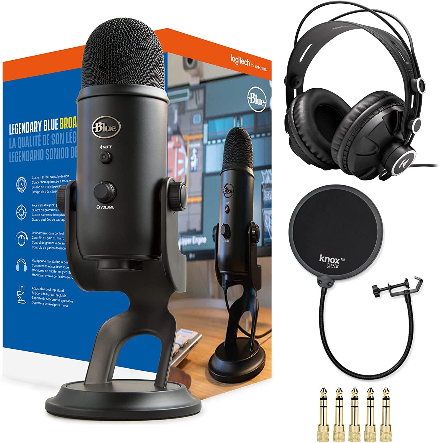 Yeti Blue USB Microphone Bundle - Everyday-Sales.com