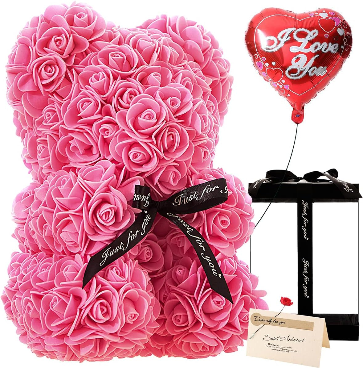 Rose Flower Bear - Everyday-Sales.com