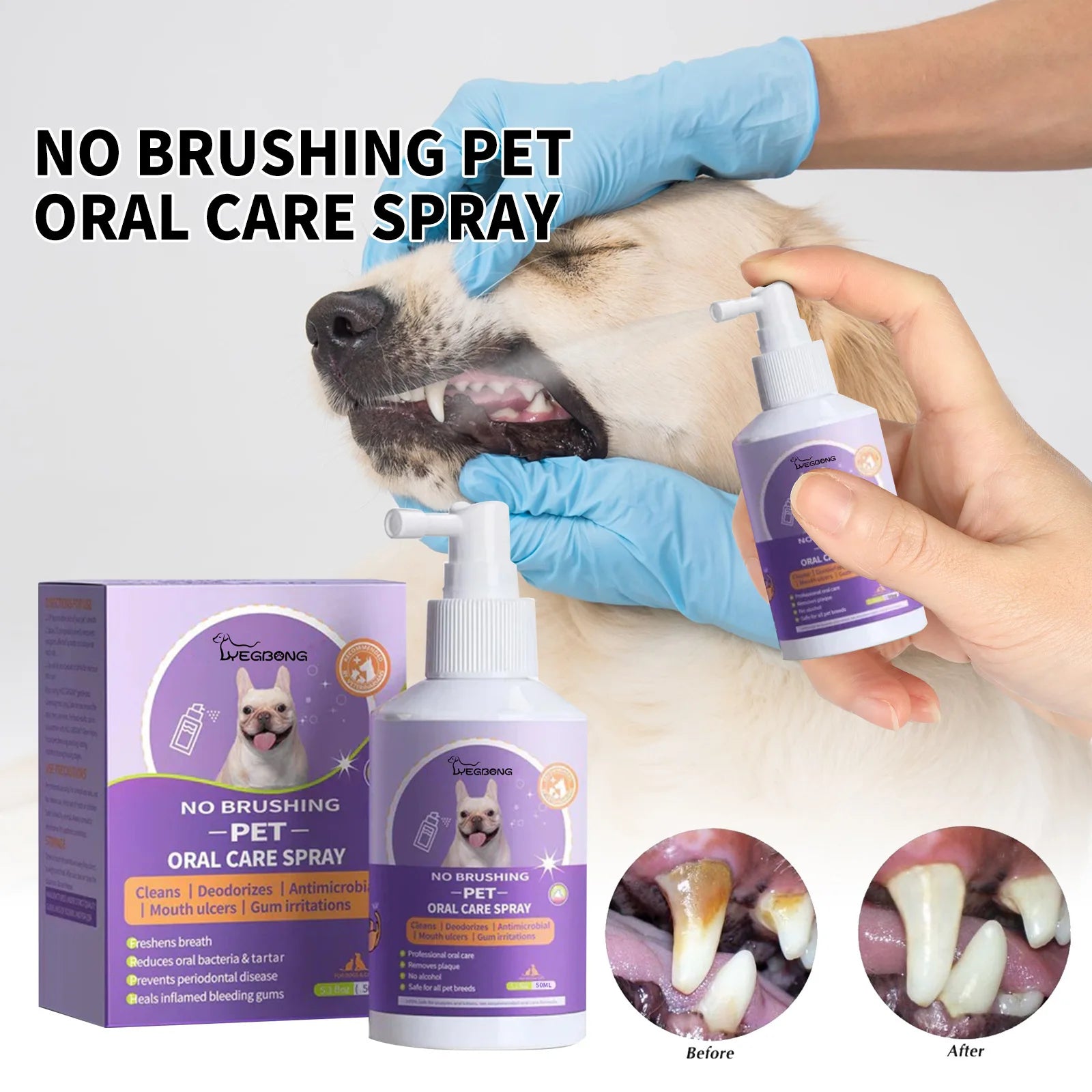 Pet Oral Cleanse Spray - Everyday-Sales.com