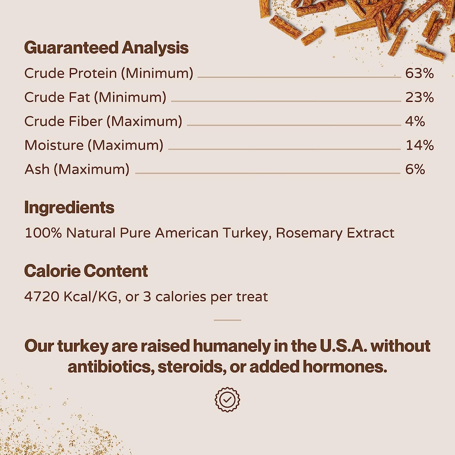 Turkey Bits: Pure Turkey Dog Treats - Vet Approved - Everyday-Sales.com