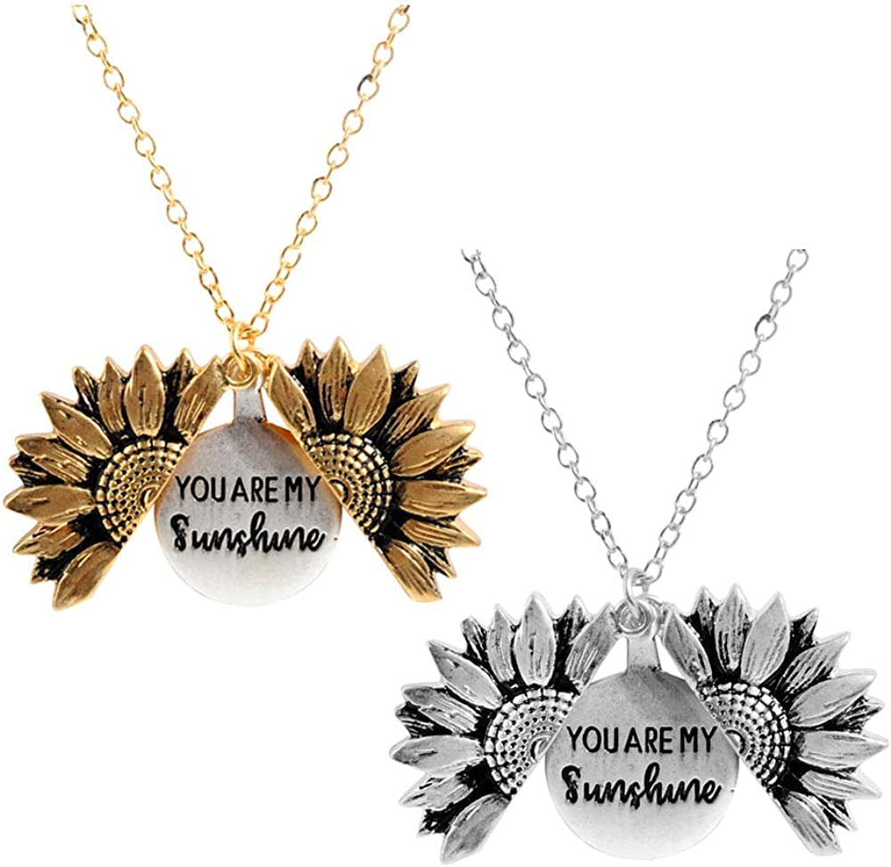 You Are My Sunshine Engraved Necklace - Everyday-Sales.com