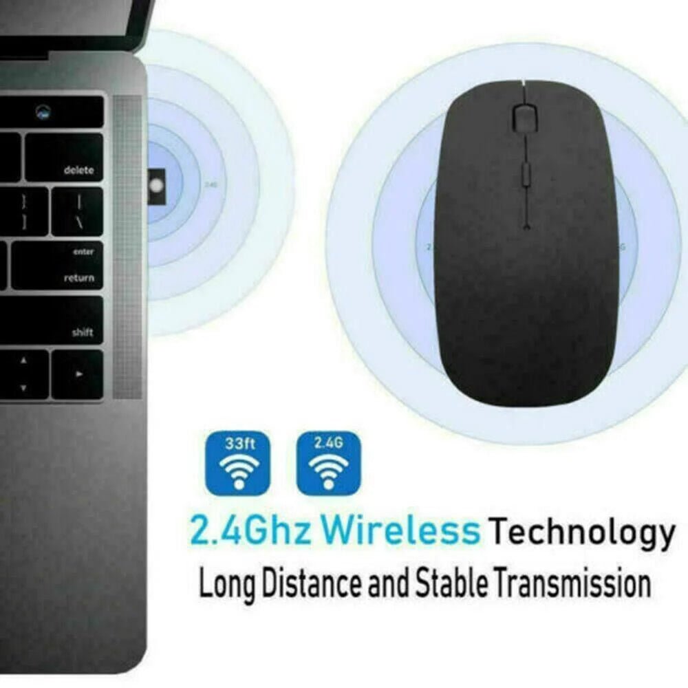 2.4Ghz USB Wireless Optical Mouse - Everyday-Sales.com